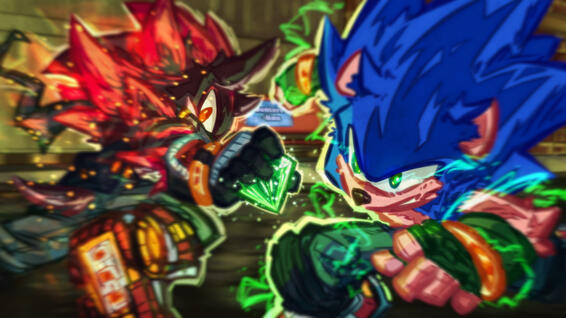 Lil bro doesn't know that guy can teleport (moments before disaster)